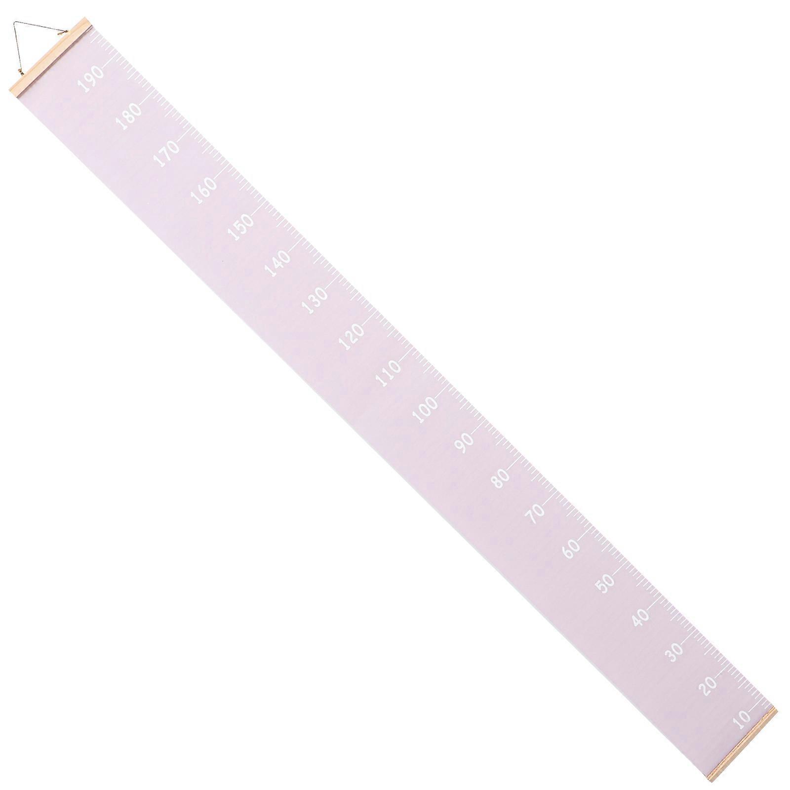 Wall Mounted Cartoon Growth Chart Measuring Tape for Boys' Bedroom Decoration – Easy Install Canvas Height Ruler for Home and Nursery Use