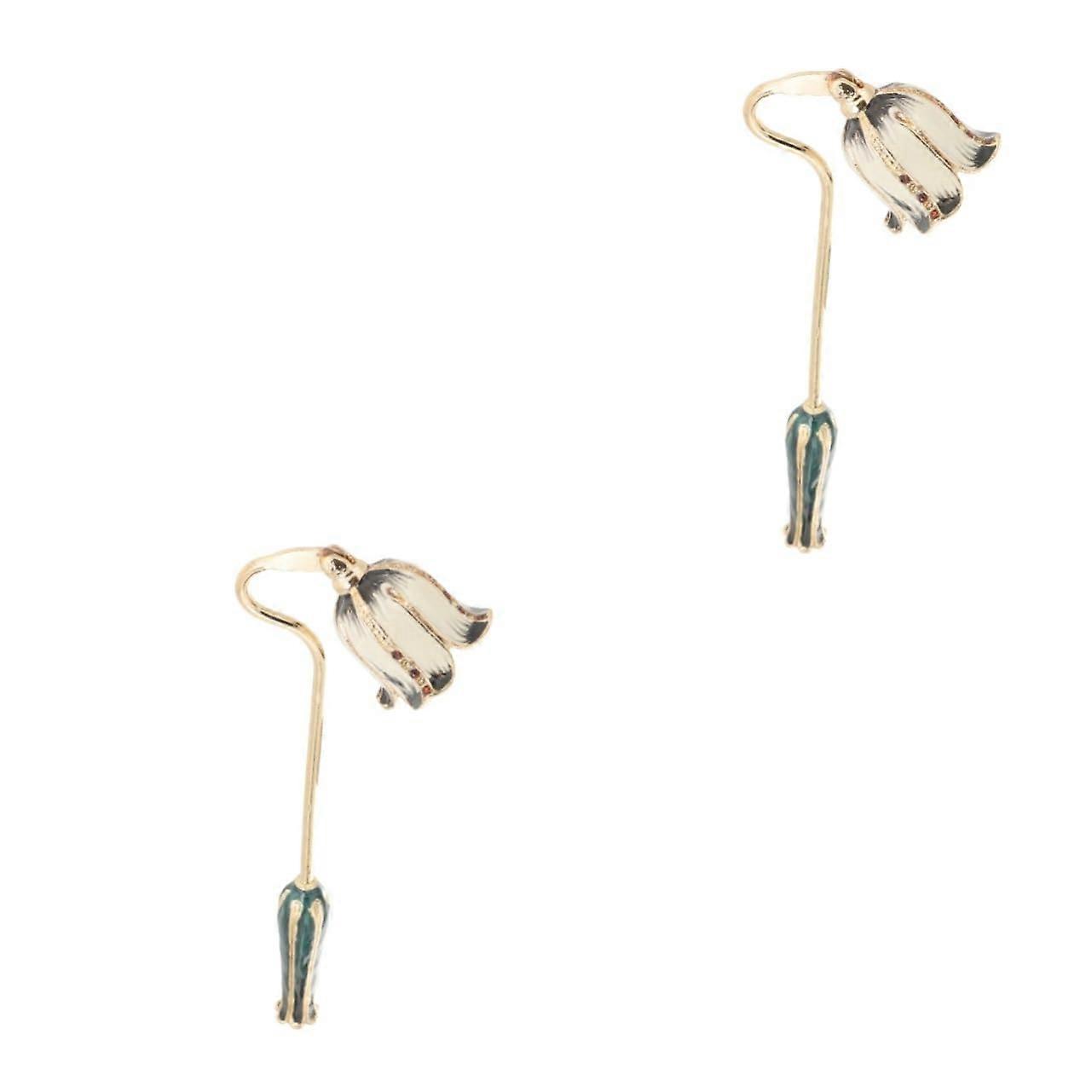 Candle Suppressor 17x6cm 2 Pcs Decorative Candle Snuffer Tool Wick Extinguisher Tea Light Extinguisher Trumpet Style