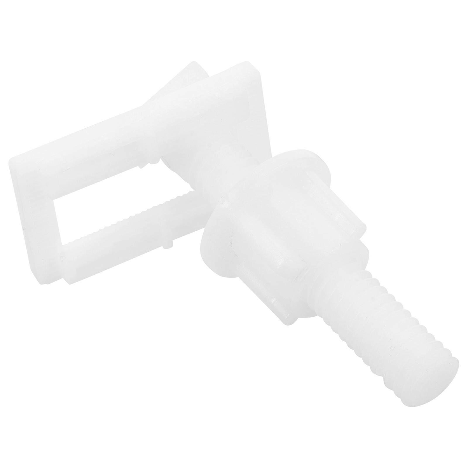 Toilet Seat Screws Pair Durable Replacement Bolts Lightweight Fixings for Secure Installation Compatible with Various Toilet Lids