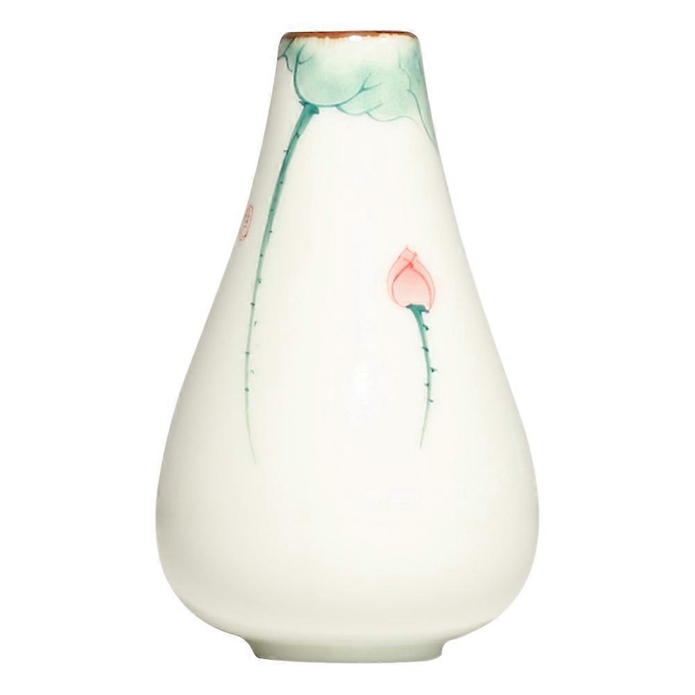 Minimalist Vase Simple Style Home Vase Bedroom Ornament 11.8x2.5cm 1Set