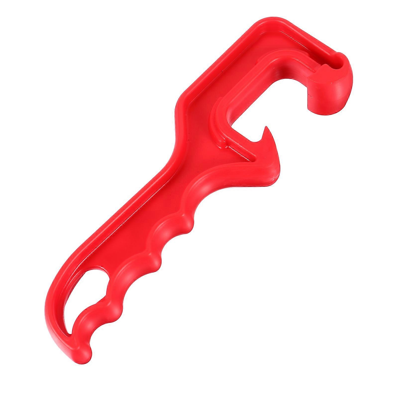Red ABS opener for Easy Opening with High Durability and Lightweight Design 1pc