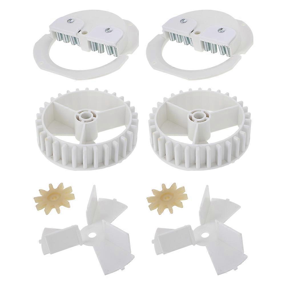 2 Sets Candy Machine Wheel Precision Mechanism Replacement for Gumball Dispensers Easy Install Accessory Compatible with Various Candy Vending