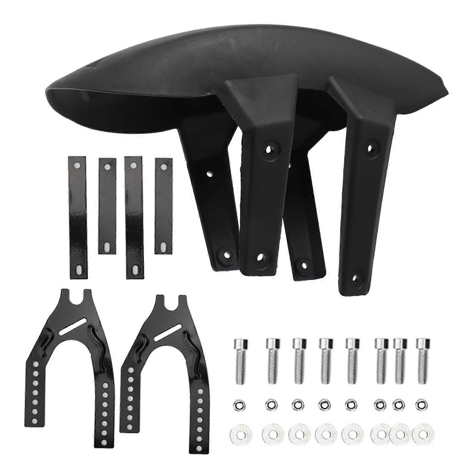 Motorcycle rear fender with universal bracket