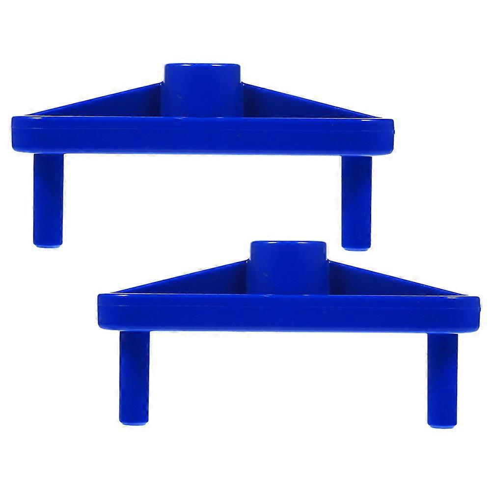 Marking Gauge Finding Tool Woodworking Tasks Blue 5.0X2.4X1.1in 2Pcs