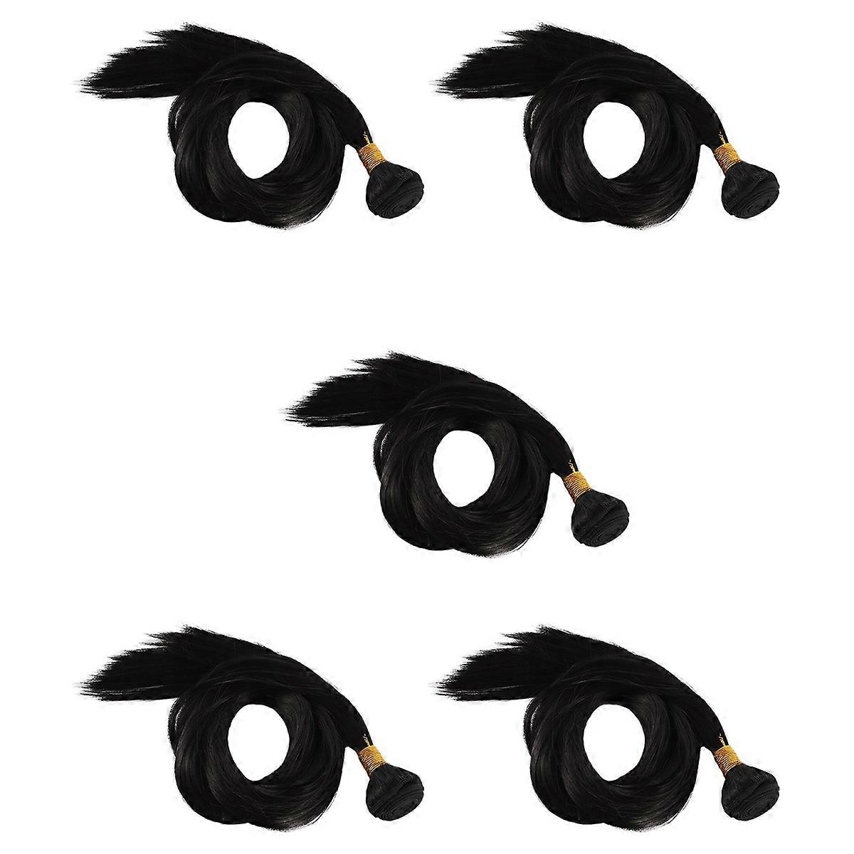 30-Inch Drawstring Straight Straight Hair Wig 1 Bundle