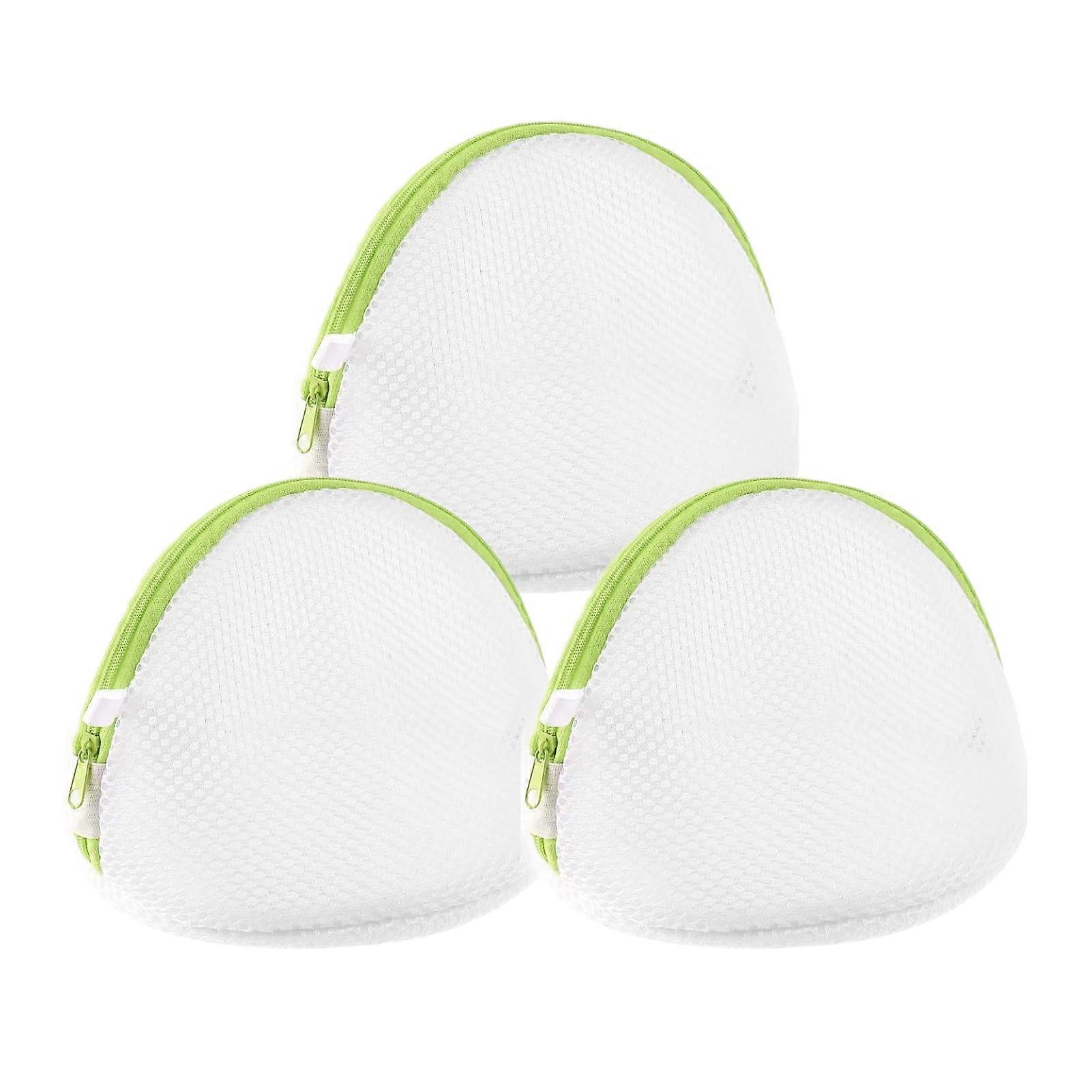 Laundry Net - Reusable Polyester Washing Machine Net for Underwear and Clothing, Durable Travel Laundry Bag, Green