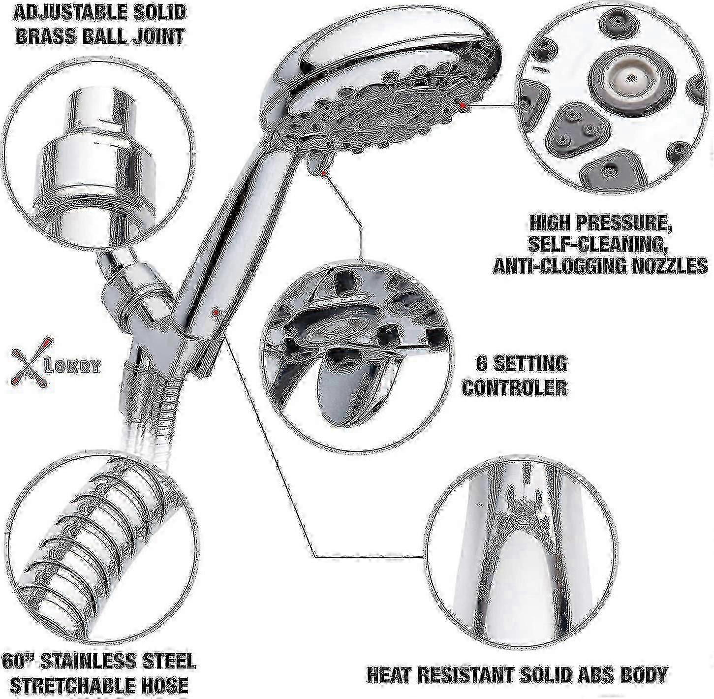 High-pressure Hand Shower(wanan)-- 2025