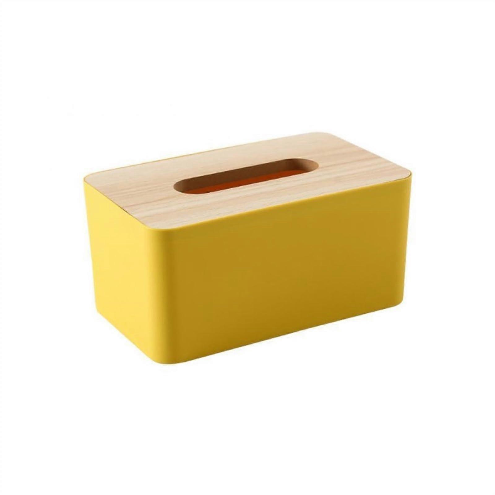 TissueBoxHalter Simple Tissue Box Lid Bathroom Toilet Paper Dining Table Napkin Holder (Color : 2)