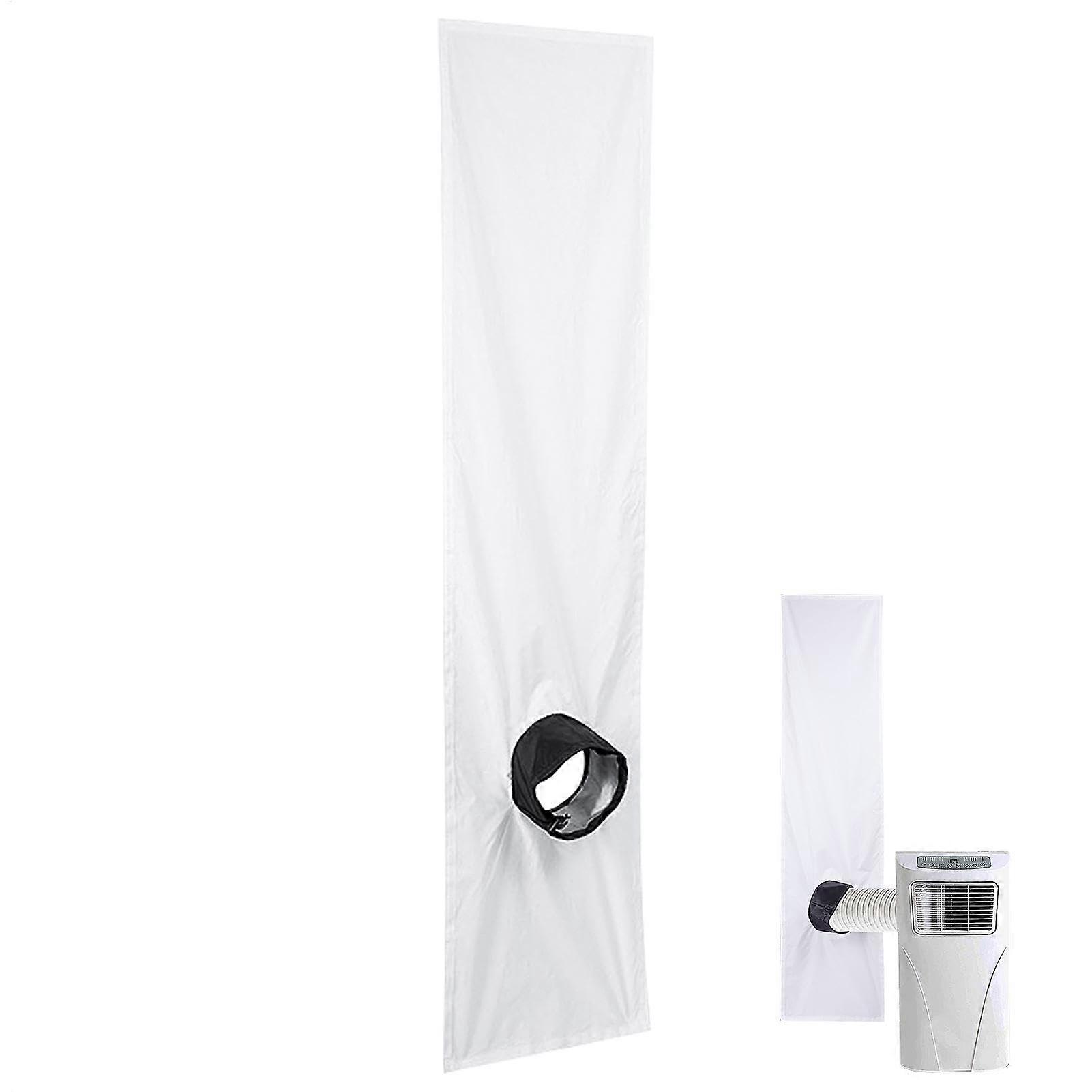 AC Window Seal Kit, Air Conditioning Window Seal AC Seal Cloth Windproof Baffle, 2 Metres Long