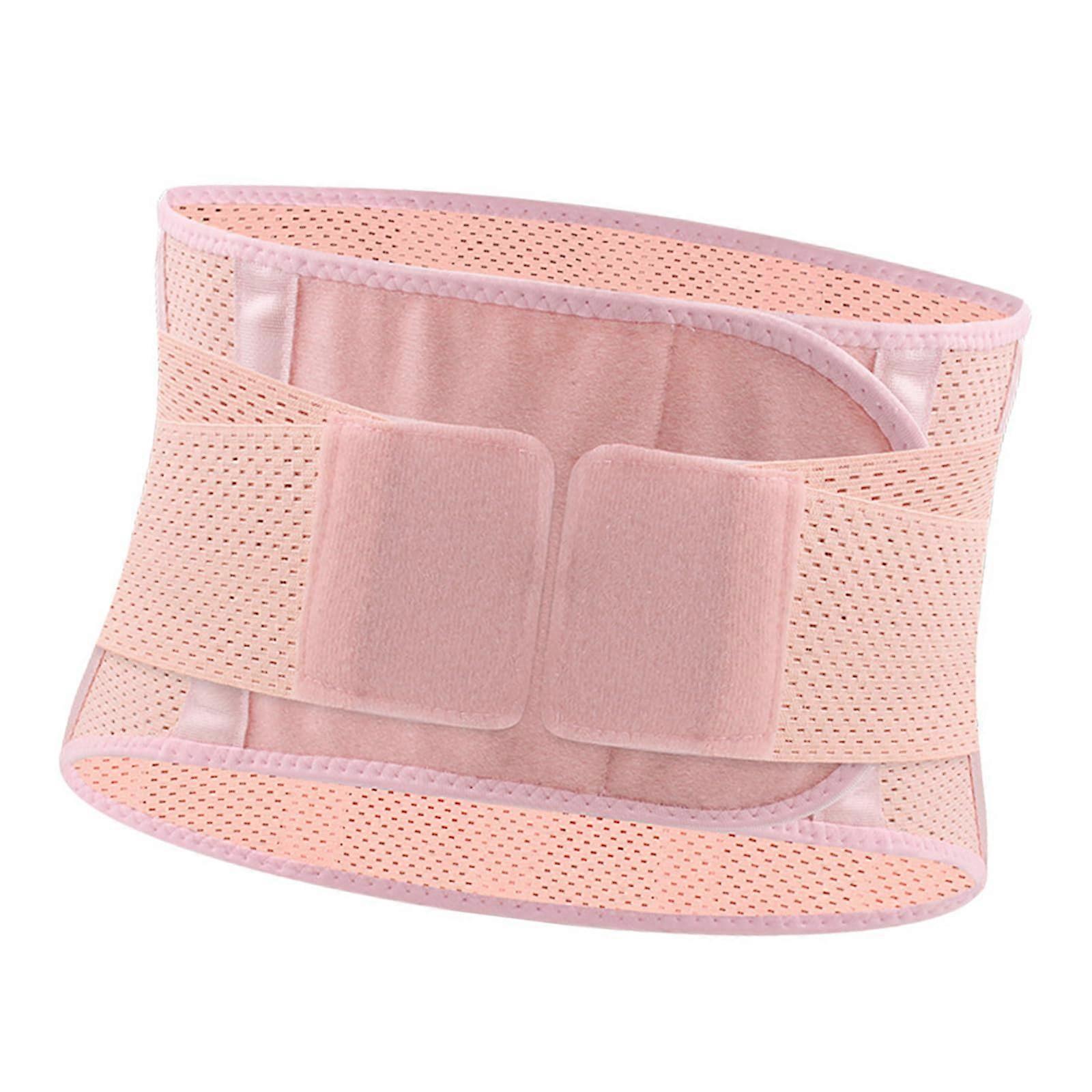 Unisex Lower Back Brace with Lumbar Pad, Adjustable Breathable Fitness Waist Belt, Small Size Waist Guard for Support