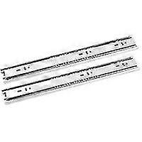 Full Extension Drawer Slides with Steel Balls, Load Capacity 45kg, 40cm Length, Suitable for Various Drawer Brands, 2 Pairs