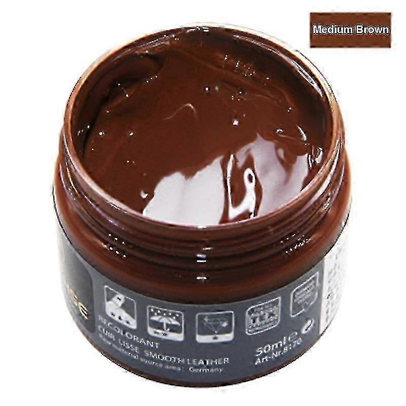 Läder Color Repair Paste för skor - Polering Färgämne Fläckvax