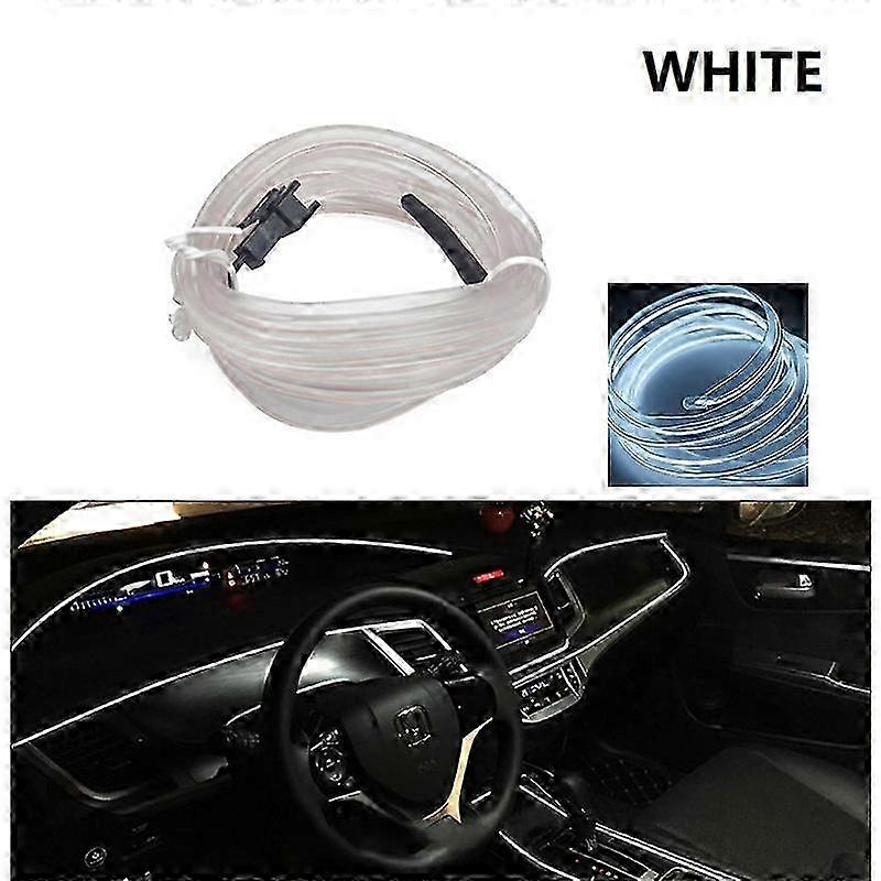 Car Interior Decorative Lamp Strips Atmosphere LED Ambient Lights for Vehicle Dashboard Console 1/3/5M