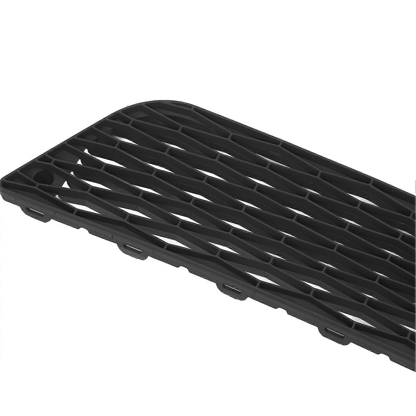 Front Bumper Grille With Chrome Surround 6F0853654D Replacement for SEAT Ibiza 6F MK5 Pre‑Facelift 2017 to 2021