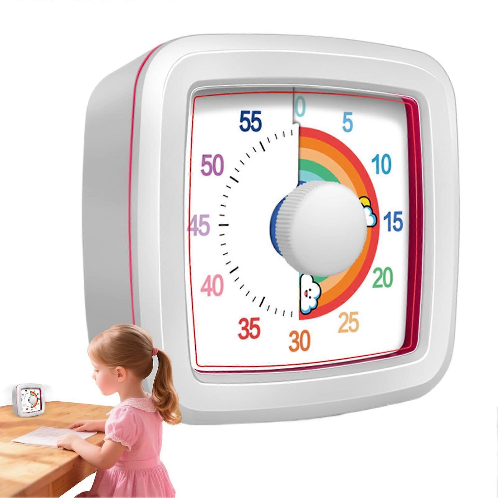 Visual Timer for Classroom 60Minute Countdown for Kids Teaching Clock