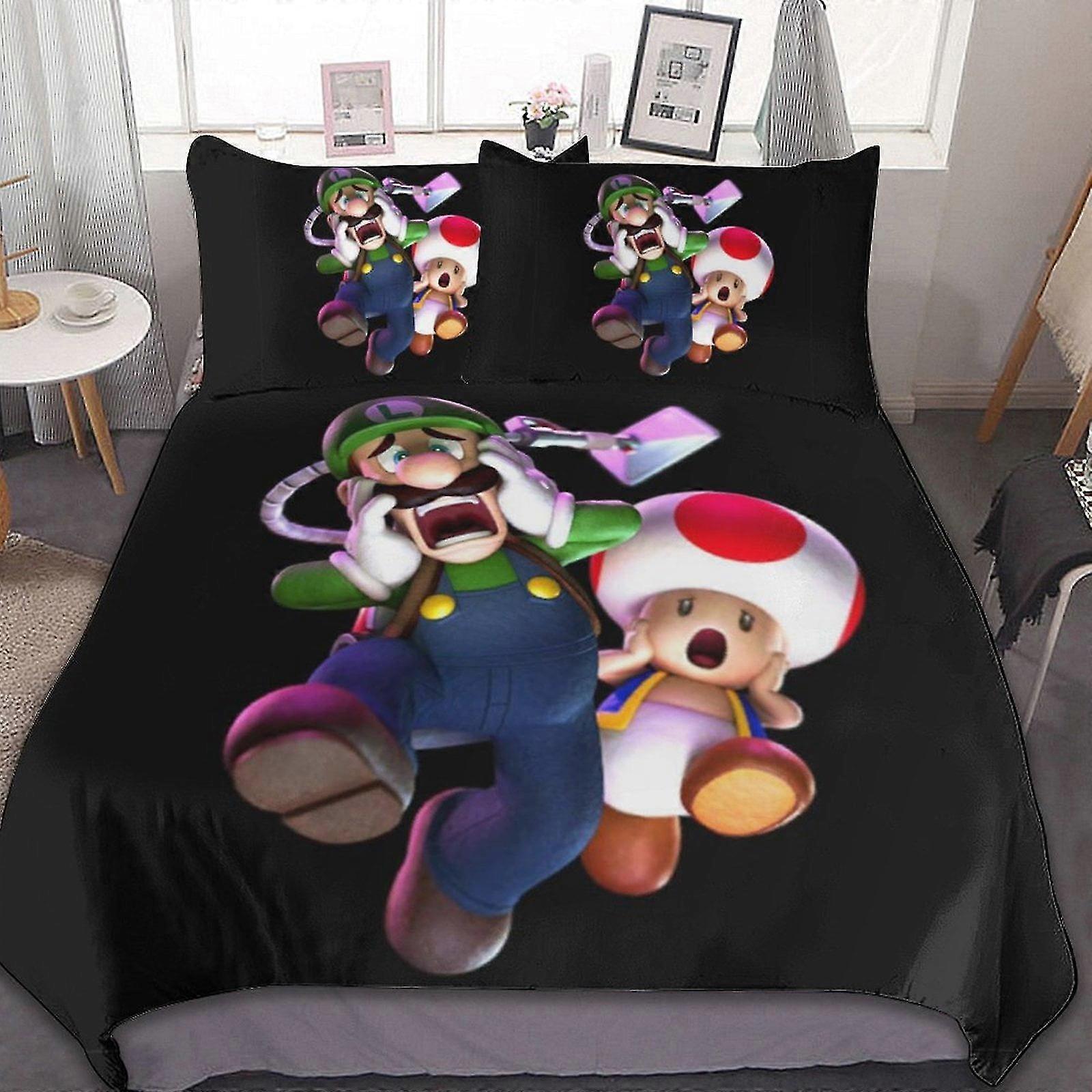 Bedding Set with Breathable Duvet Cover and 2 Pillow Shams, Soft for All Seasons, Suitable for Certain Brands