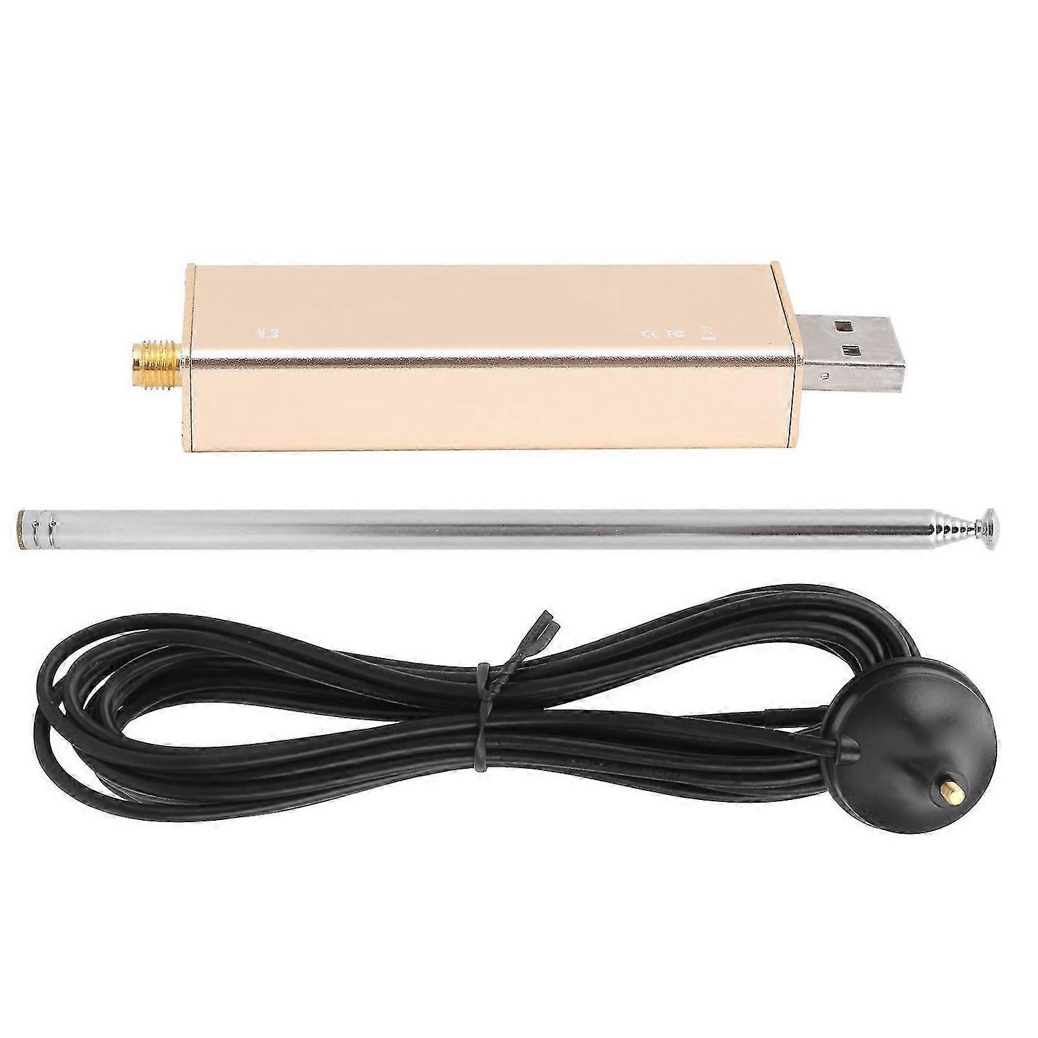 SDR Receiver SDR0.1KHz1.7GHz Ham Software Defined Radio Antennas High Stability