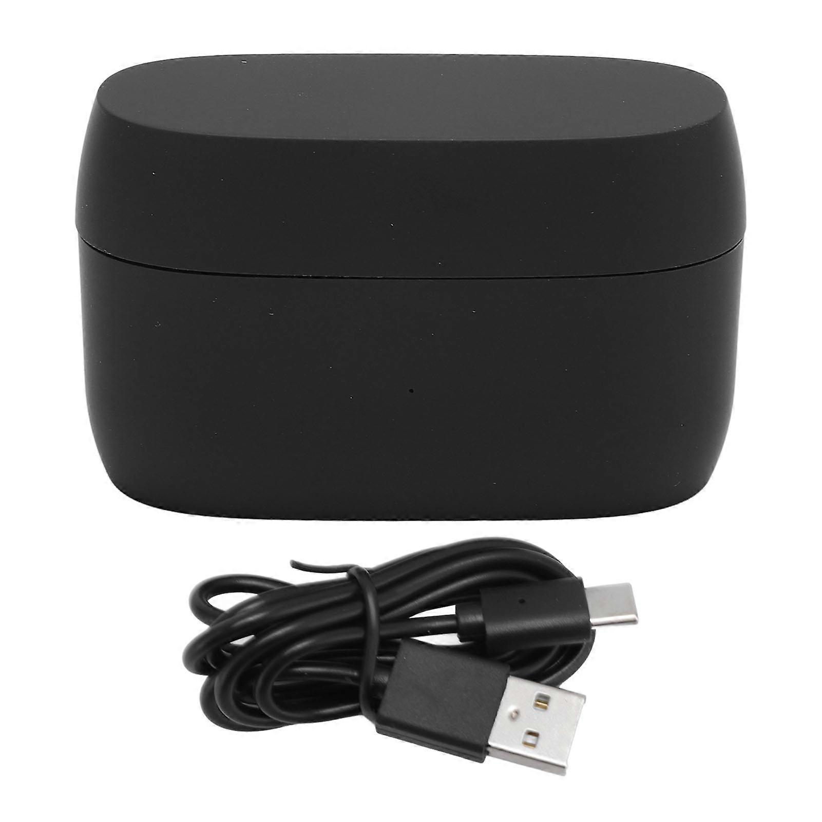 Elite 5 Bluetooth Earbuds Charging Case - USB-C Fast Charge with LED Indicator, Black