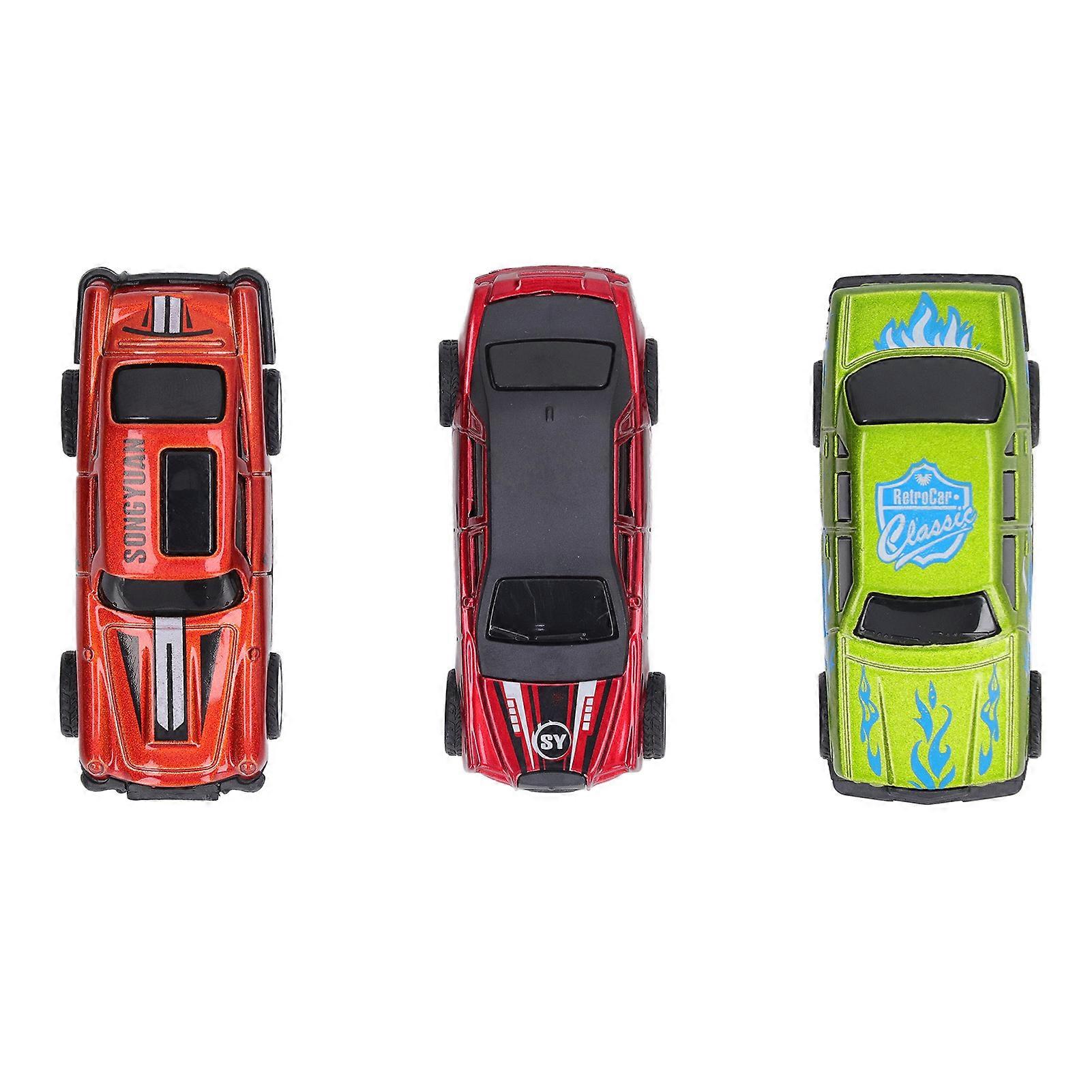 3Pcs Pull Back Car Set Good Simulation Exquisite Appearance Car Toy Model Children Gift