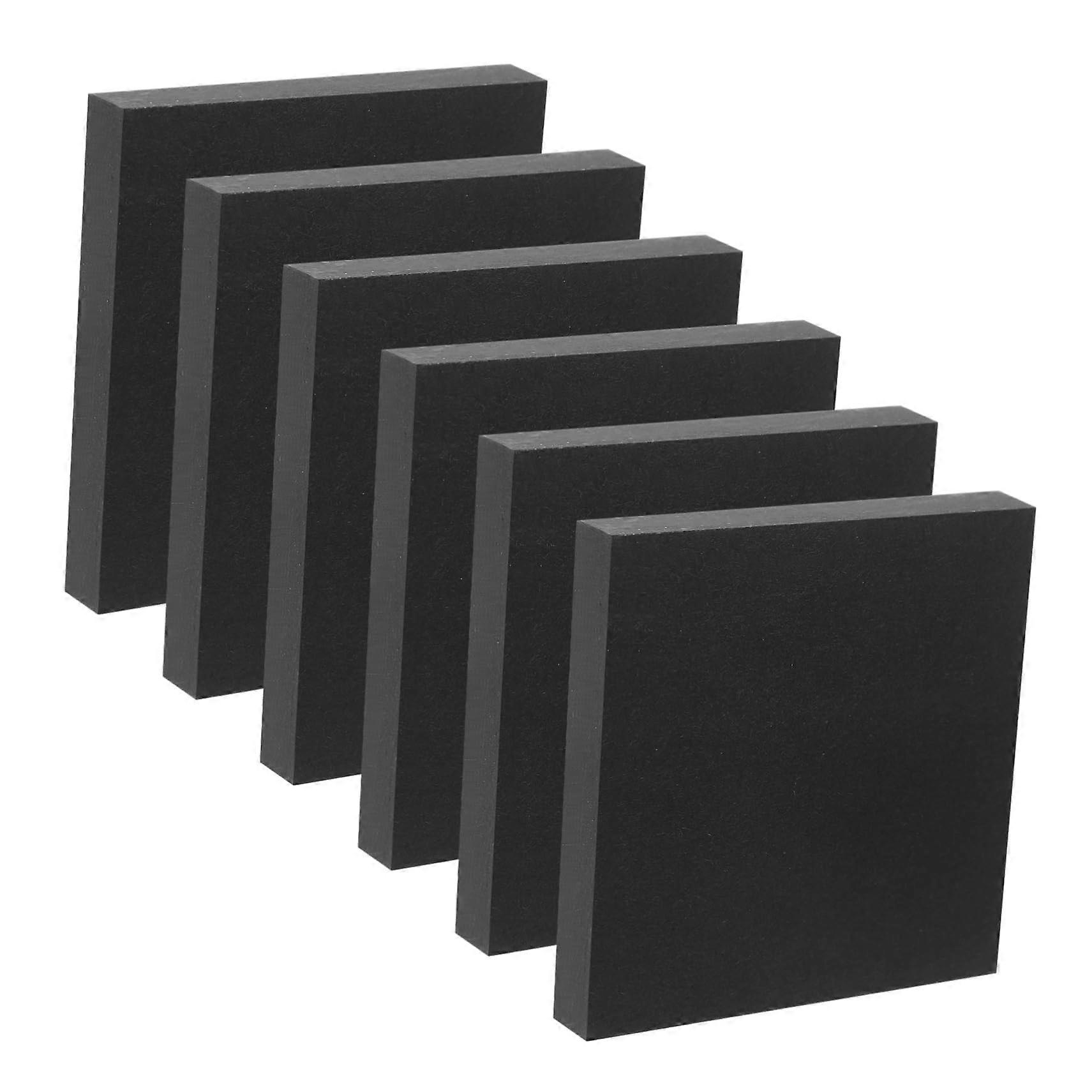 Notebook Notepads Self-Adhesive Black Sticky Notes For Office And School - 1 Set With Cute Stickers And White Pen