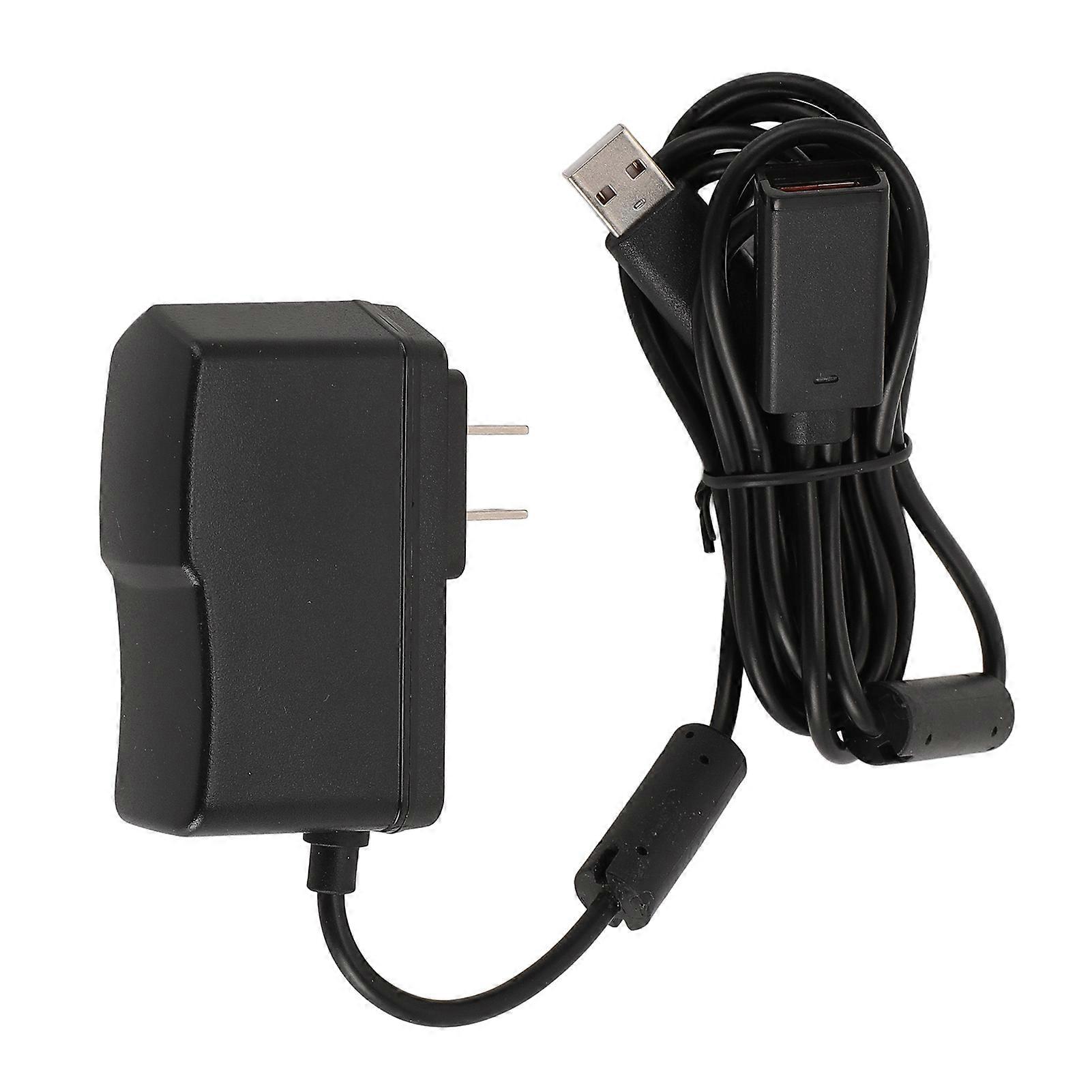 Versatile USB to AC Power Adapter for Kinect Sensor - 100-240V with Charging Cable
