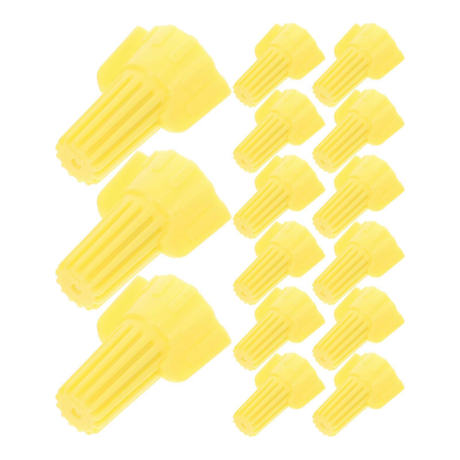 Wire Terminal Connectors Electrical Caps for Fast Wiring 100Pcs