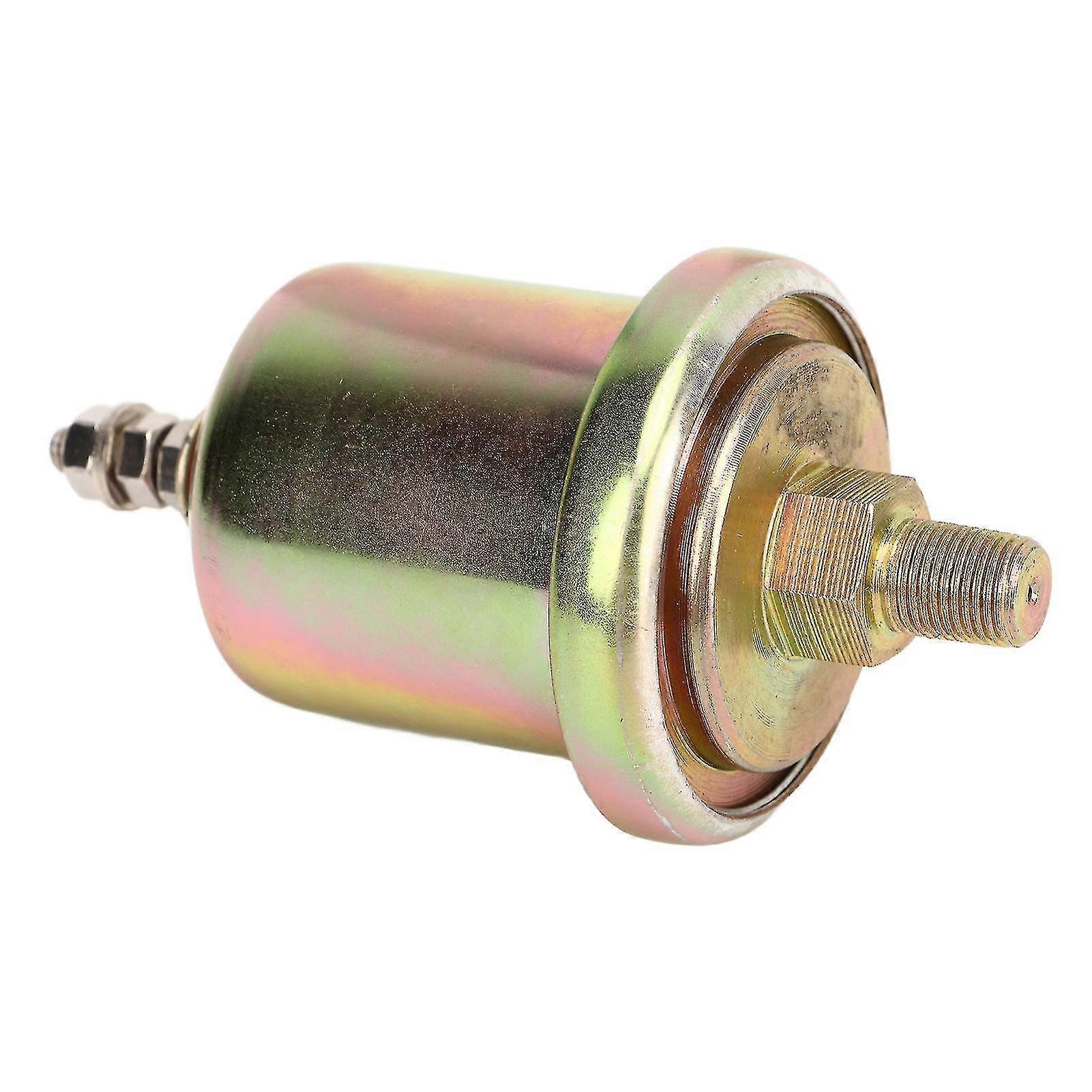 Aluminum Alloy Oil Pressure Sensor Transducer for VDO 1/8 NPT - Single Head Engine Oil Pressure Sensor 3015237 (0 to 1MPa)