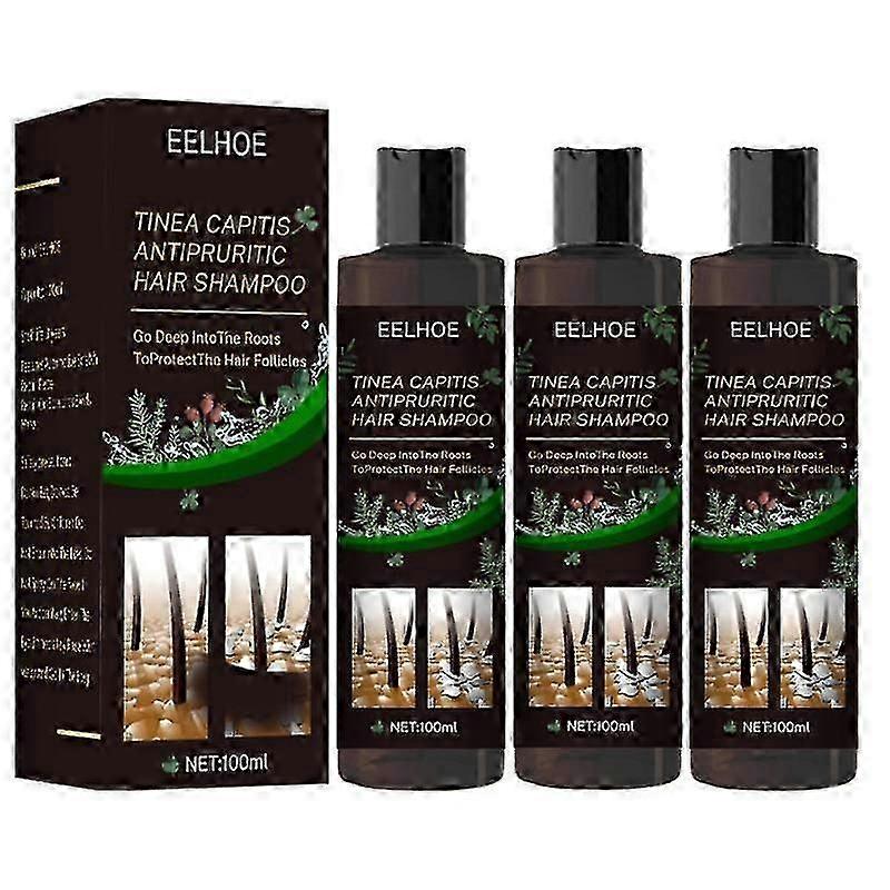 100ml Scalp Ringworm Anti-itch Shampoo Dandruff Control Oil Anti-itch Shampoo Anti-loss Oil Control Refreshing Shampoo