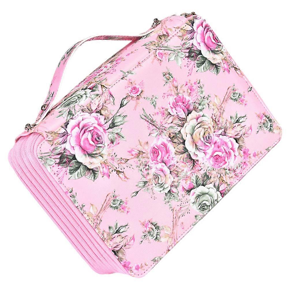 Handle Pencil Bag Drawing Pencils Bag for Storage with 252-Slots Large Capacity