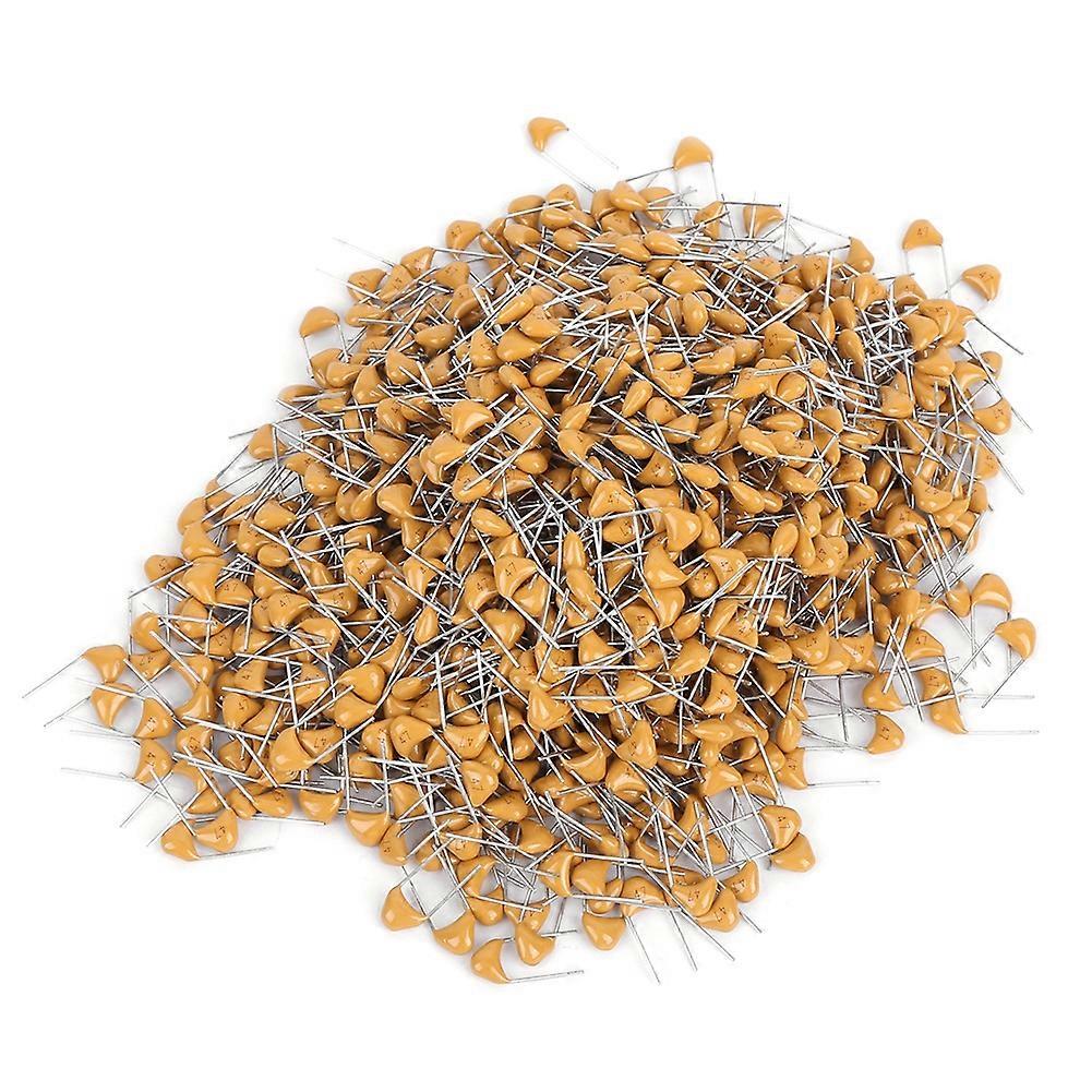 1000Pcs Ceramic Capacitor InLine Monolithic 47pF Pin Pitch 5.08MM DC50V Deviation 10%
