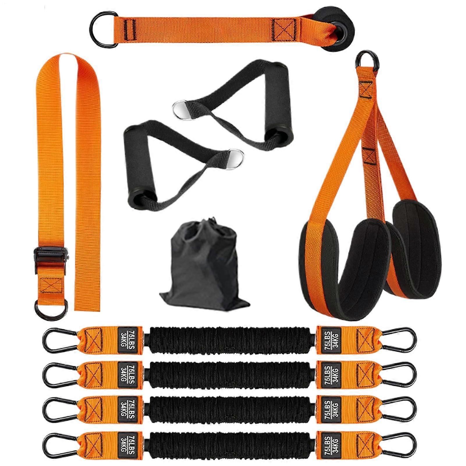 Pull Up Resistance Bands With Adjustable Straps - Efficient Upper Body Training For Home Gym, Door Frame Compatible