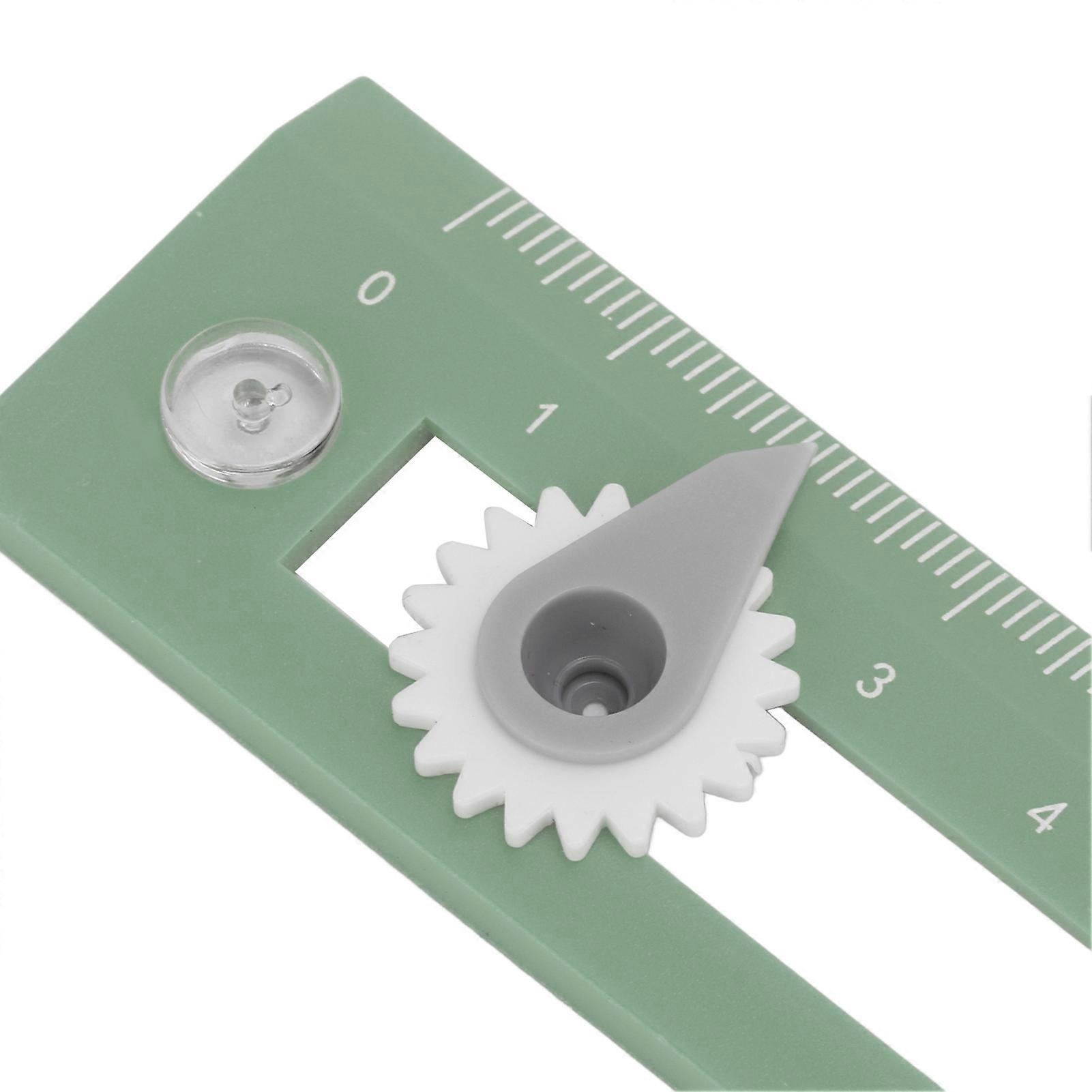 Compass Ruler Two in One High Accurate Student Drawing Compass Straightedge Learning ToolGreen