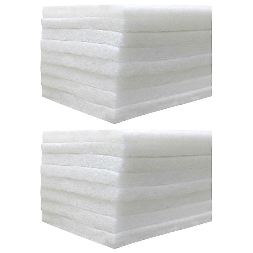 Aquarium Accessories Sponge Filter Media Pad Mechanical Filtration 100x30x2cm 2Pcs