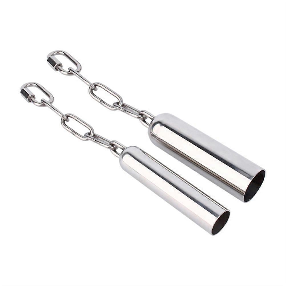 Bell Toy for Parrots and Squirrels Stainless Steel Bell Toy Curiosity Triggering Large 1Pack