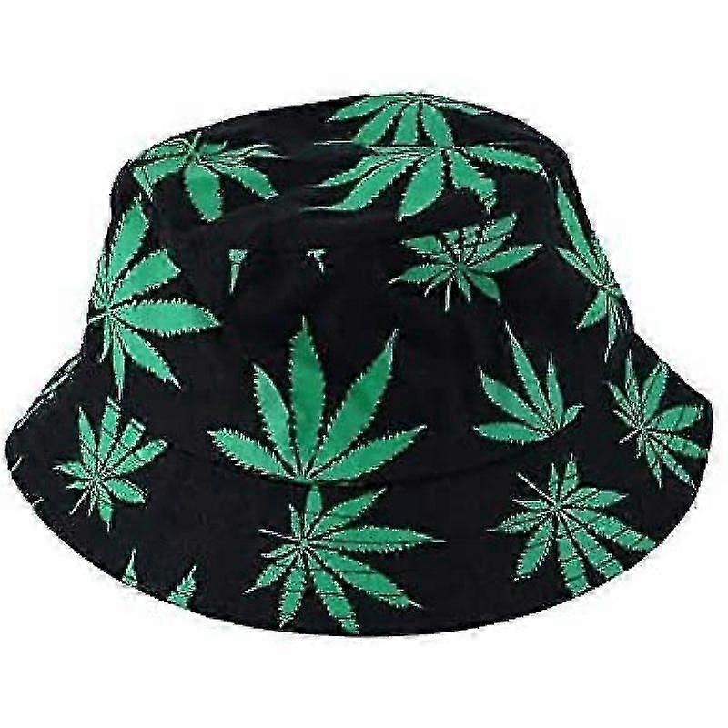 unisex sun hat bucket hat hemp pattern hat