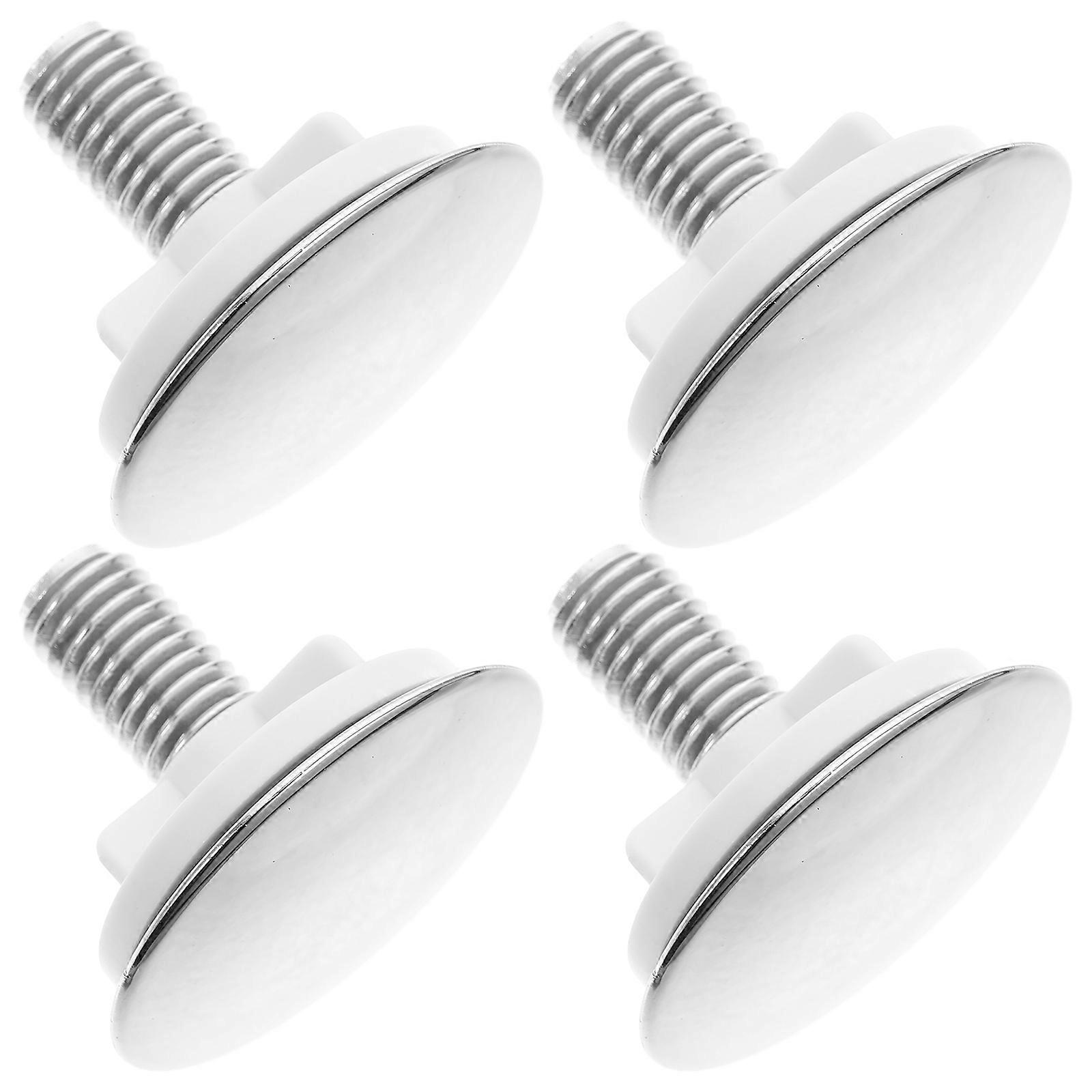 Drain Overflow Cover Countertop Hole Cover Households Use 13-35MM Size 4pcs