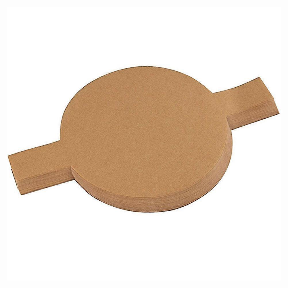 Bake Evenly Shaped Cookies and Cakes with Khaki Silicone Paper Perfect for Oven Use 8 inch Rounds