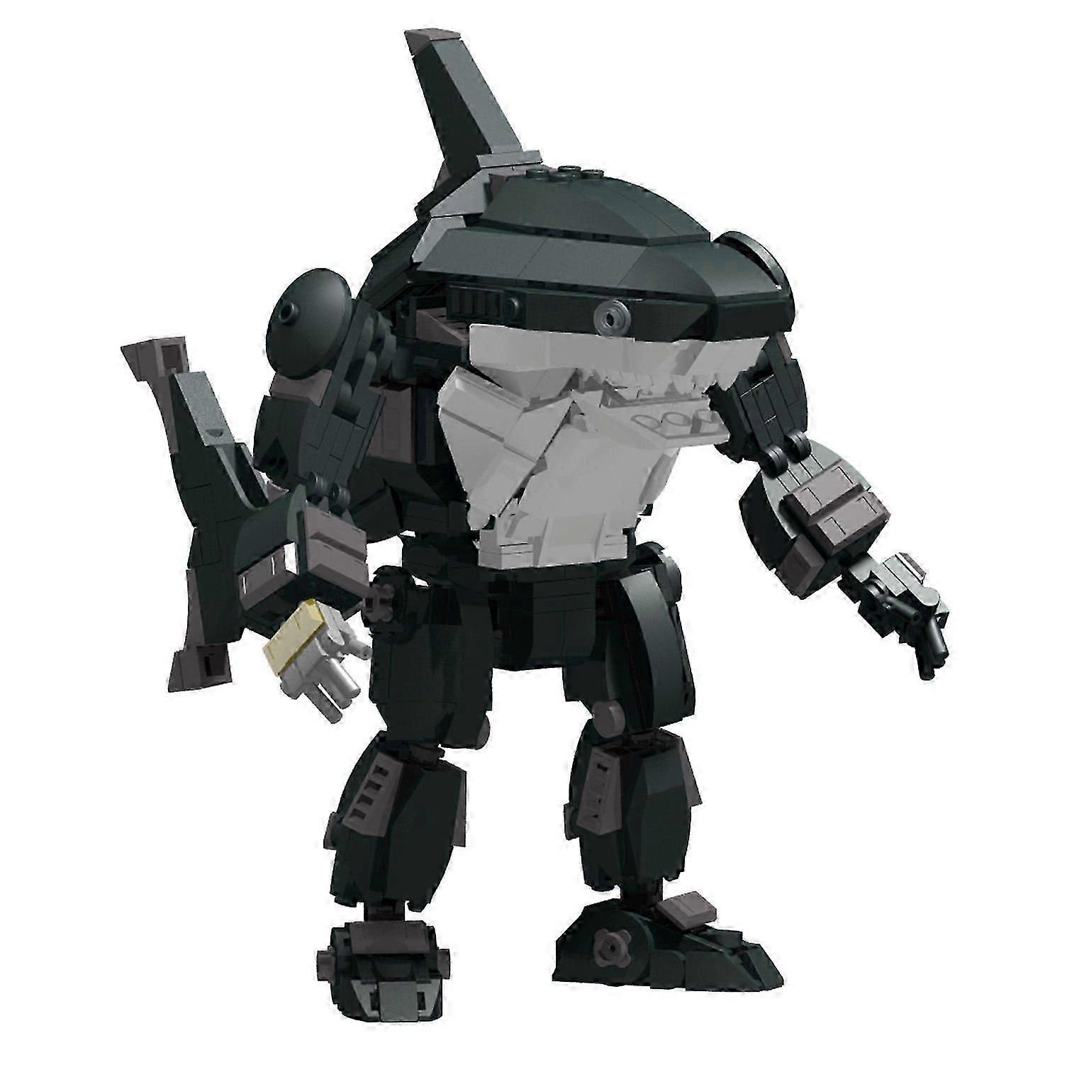 Italian Brainrot Tung Tung Tung Sahur Building Blocks Tralalero Tralala Action Toy Figures _s