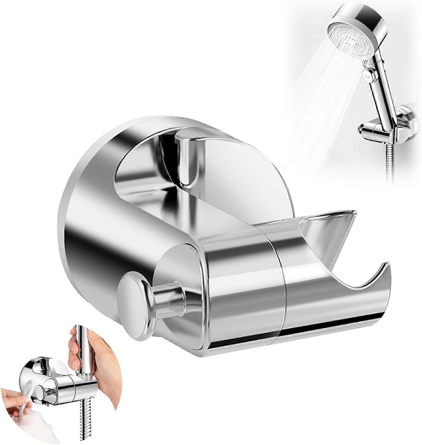 Shower Head Holder Wall Mount - Removable Suction Cup Handheld Shower