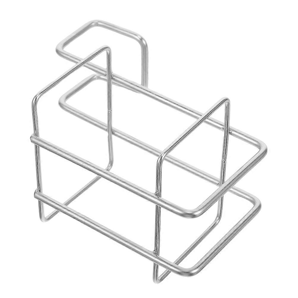 Wall Mounted Storage Rack Kitchen Utensil Hanger Simple Design Space Saving Bathroom Accessory 1Set