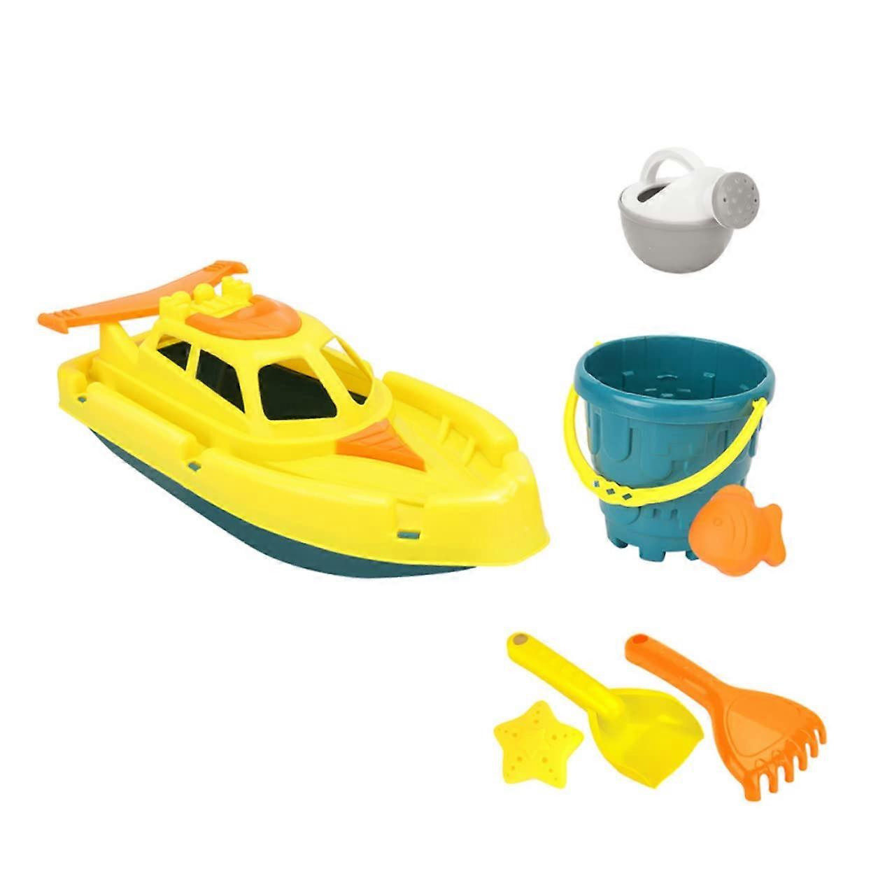 1 Set Partial Sand Toy for Creative Beach Play with Bucket and Molds Random Colors for Fun in Sand and Water at Beach Random Color