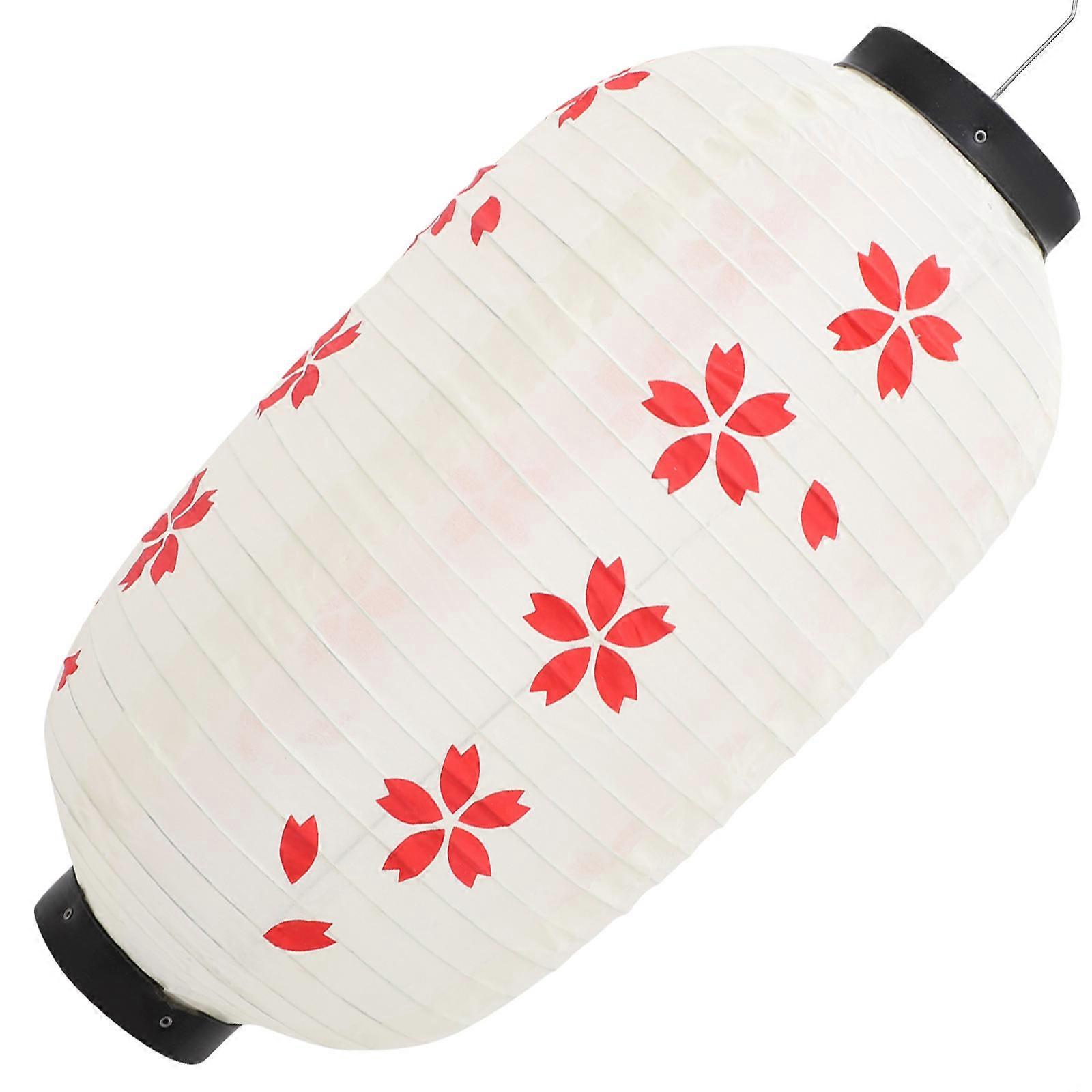 Japanese Restaurant Lantern Decoration with Folding Design for Halloween Multi Color 12 Inch Diameter