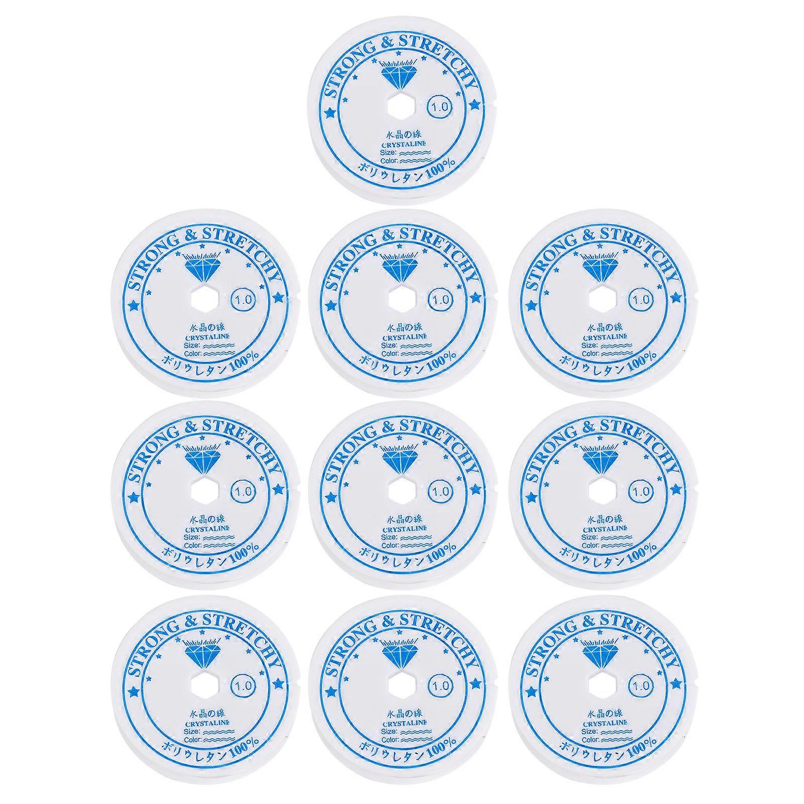 Crystal Elastic Line Transparent Beading String Thread for Jewelry Making (1.0mm * 5m)