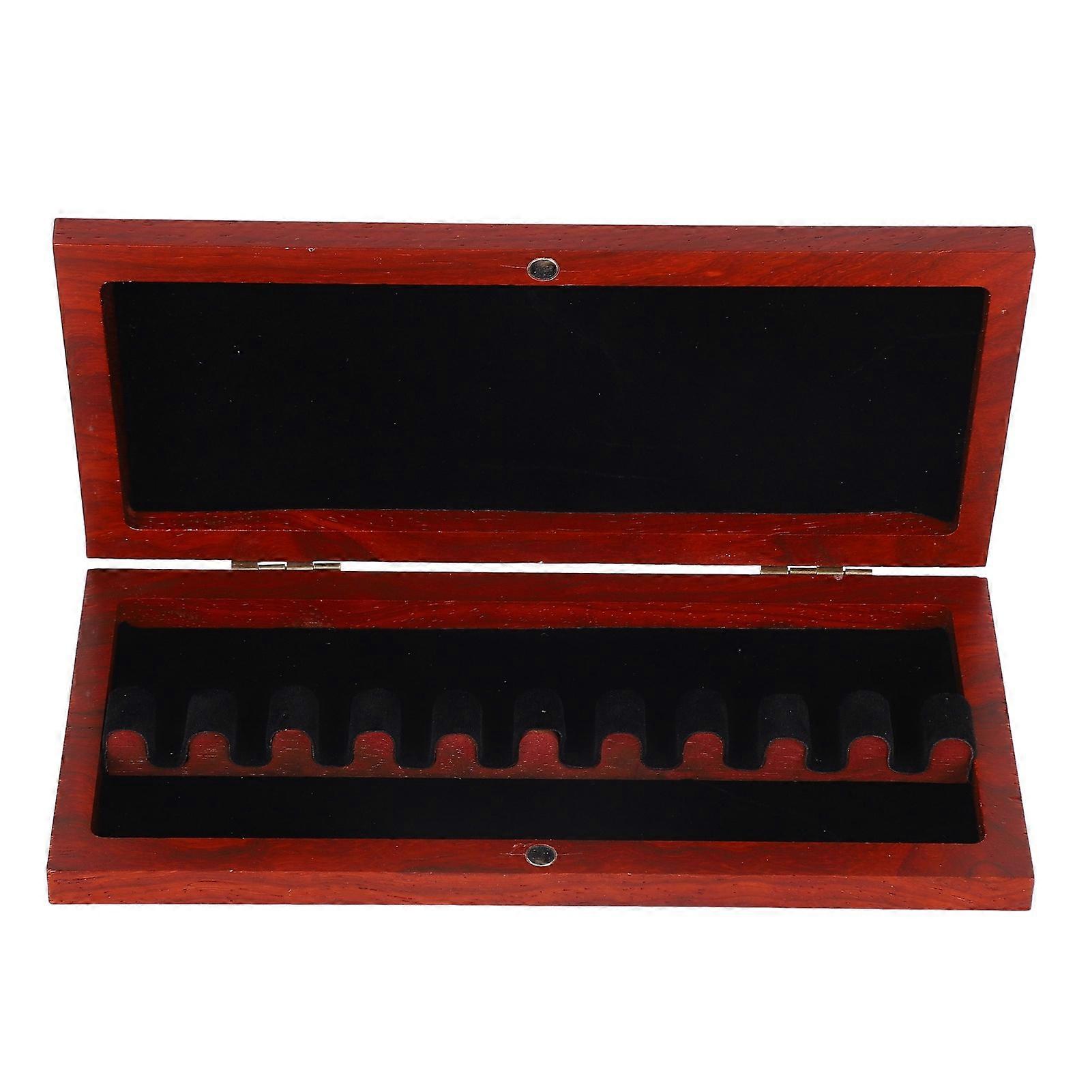 Oboe Reed Case Redwood Storage Box Large Capacity Woodwind Reed Holder Musical Instrument Accessory CA09