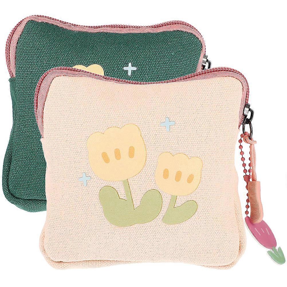 It looks like you're referring to a product listing for a **reusable decorative pouch**—likely used for discreetly carrying sanitary products like or