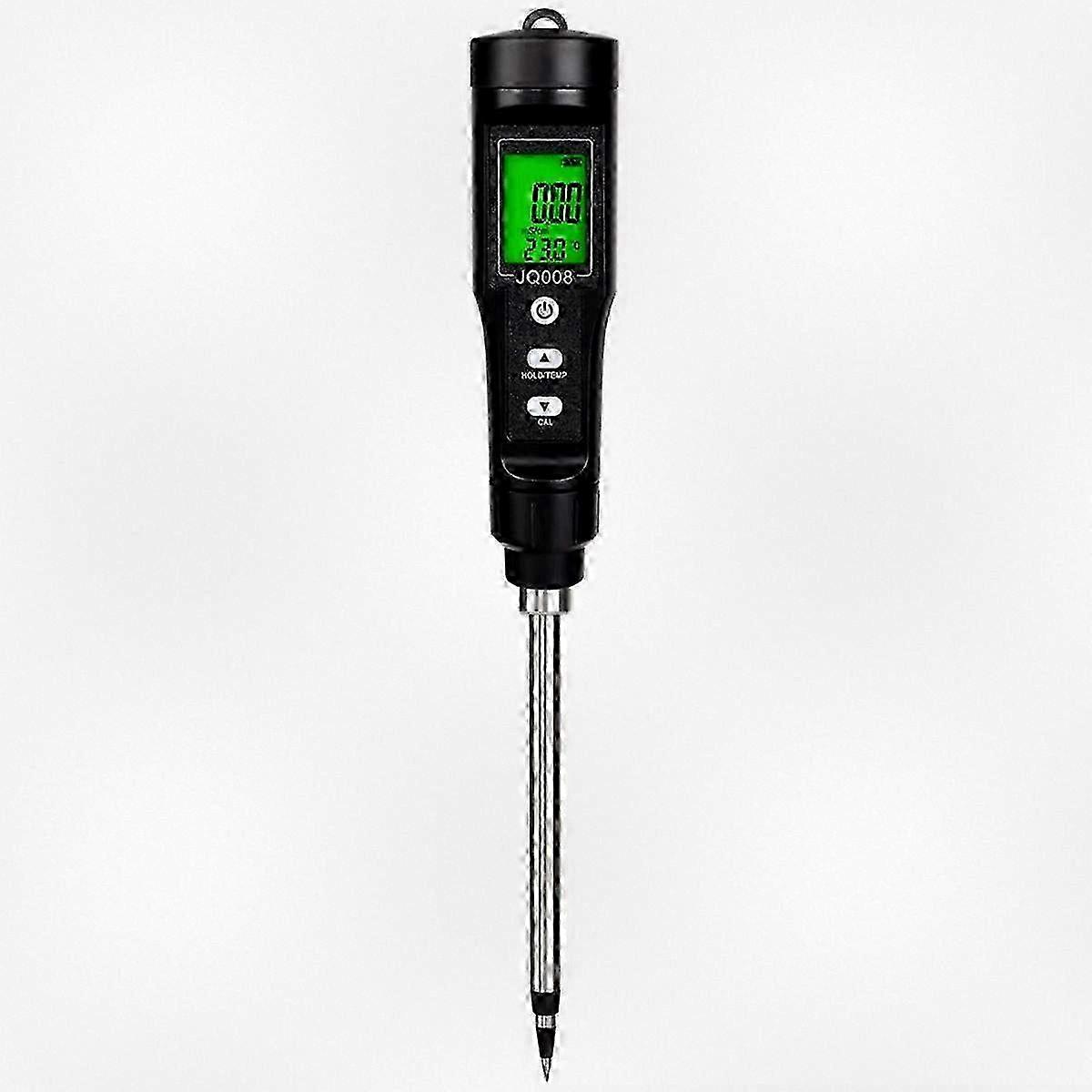 2025 Digital Soil EC Tester with LCD Display 0.00-10.00ms/cm Range Waterproof Conductivity Meter for Plants Gardening