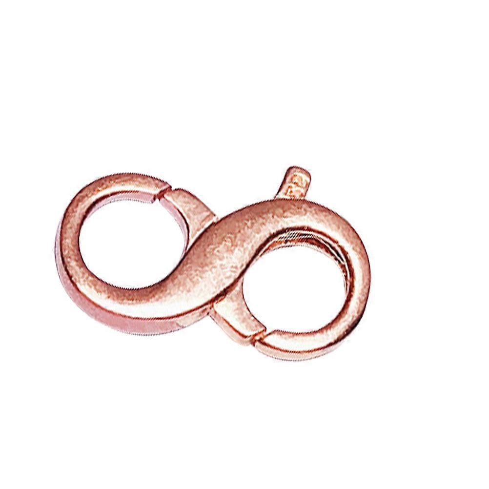 Rose Gold Jewelry Lobster Clasp for DIY Bracelets and Necklaces Silver Material 0.5 Inch