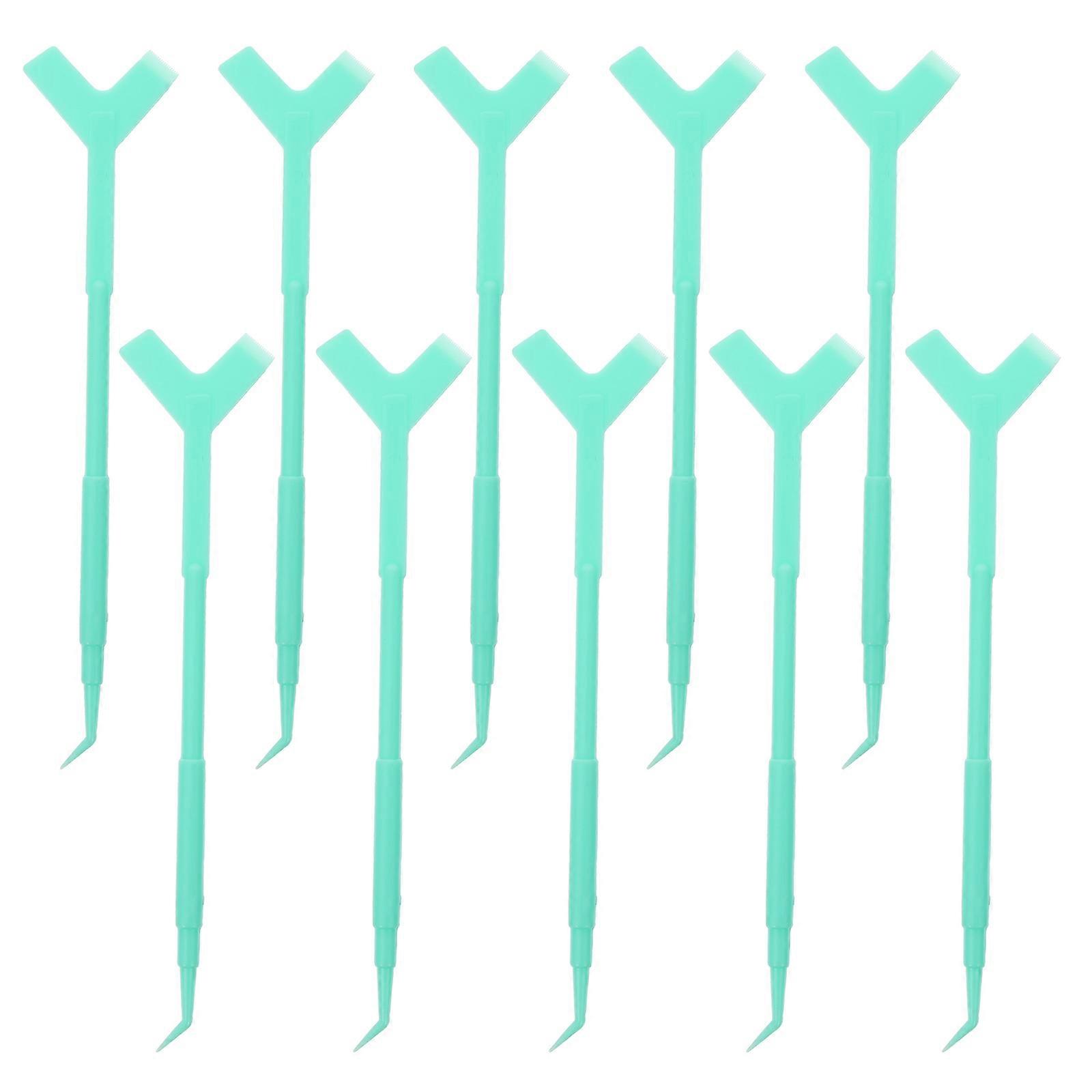 Eyelash Lift Tool Set 10pcs Lash Perm Brush Comb for Home & Salon Use Lightweight & Flexible Separator