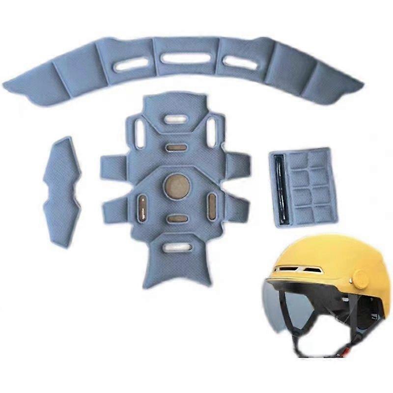 1 Set Helmet Padding Kit: Motorcycle Helmet Liner Pads - Sweat-Absorbing and Breathable Sponge Padding Hard Hat Lining Pads for Cycling Bike Construct