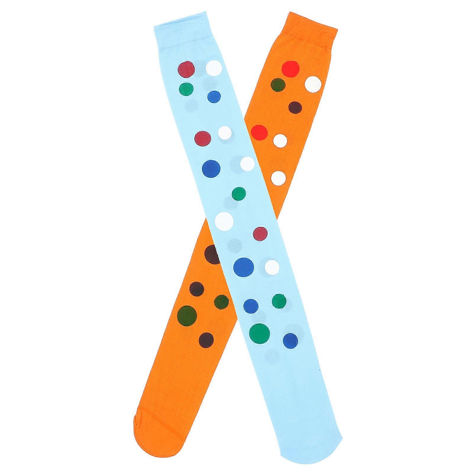 Clown Carnival Socks with Fun Design, Perfect for Festive Occasions and Role Play